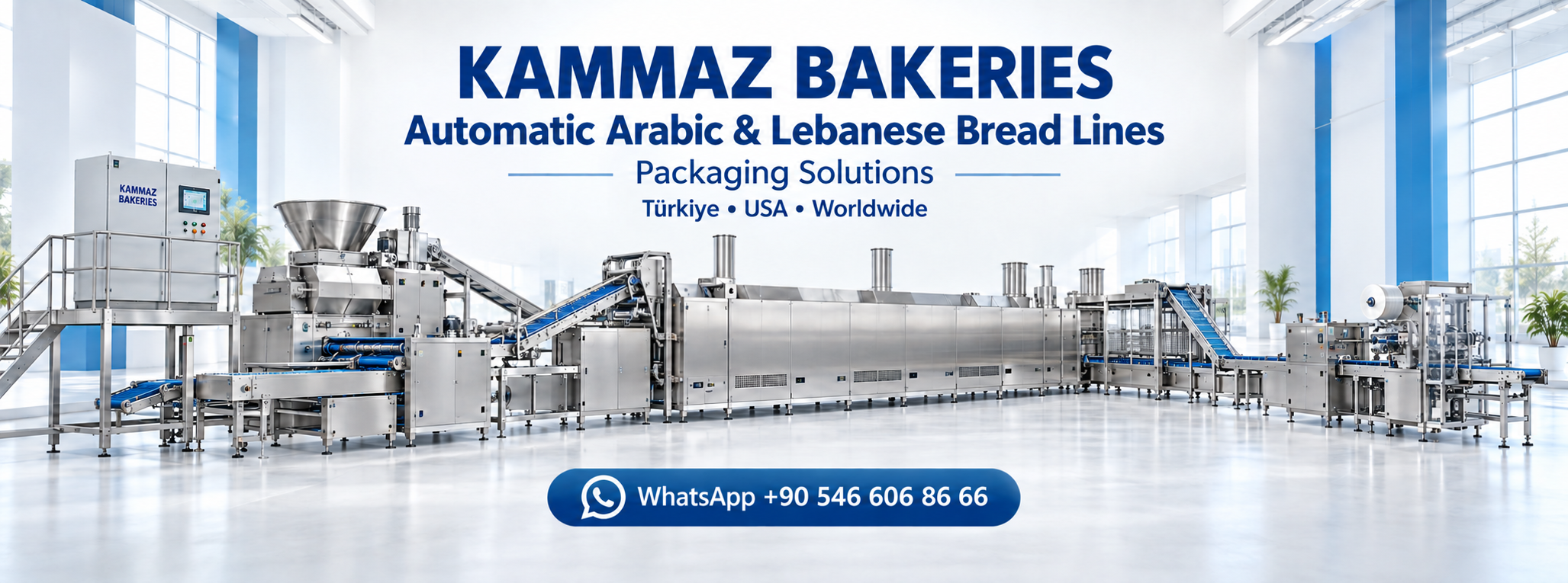 Kammaz Bakeries automatic bread and packaging lines